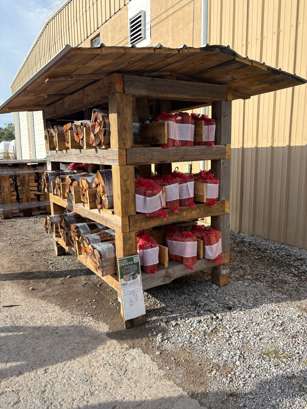 Seasoned Firewood Bundles - Kiosk Pickup Only